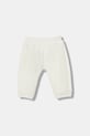 United Colors of Benetton spodnie dresowe niemowlęce 3MDSAF029.W.seasonal biały AW25