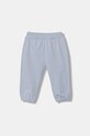 United Colors of Benetton spodnie dresowe niemowlęce z elastanem niebieski 3MDSAF029.W.seasonal