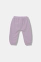 United Colors of Benetton spodnie dresowe niemowlęce 3MDSAF02C.W.seasonal fioletowy AW25