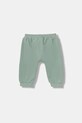 United Colors of Benetton spodnie dresowe niemowlęce 3MDSAF02C.W.seasonal turkusowy AW25