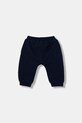 United Colors of Benetton spodnie dresowe niemowlęce 3MDSAF02C.W.seasonal granatowy AW25