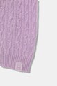 Chłopiec United Colors of Benetton spodnie z wełną niemowlęce 106WAF008.W.seasonal fioletowy