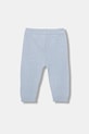 United Colors of Benetton spodnie z wełną niemowlęce 106WAF008.W.seasonal niebieski AW25