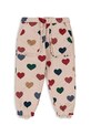 Παιδικό παντελόνι Konges Sløjd THERMO PANTS FRILL ύφασμα μπεζ KS100314.9BYA