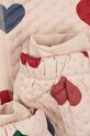 Παιδικό παντελόνι Konges Sløjd THERMO PANTS FRILL μπεζ KS100314.9BYA