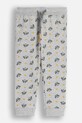 Coccodrillo spodnie dresowe niemowlęce wzorzyste szary ZC5122102LBD