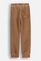 Coccodrillo spodnie dresowe dziecięce ZC5120104YBJ brązowy AW25