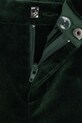 Konges Sløjd spodnie welurowe dziecięce ROCKY PANTS KS104413.9BYA zielony