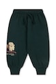 Konges Sløjd spodnie dresowe dziecięce DOGGY SWEAT PANTS OCS bawełna zielony KS105168.9BYA