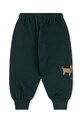 Konges Sløjd spodnie dresowe dziecięce DOGGY SWEAT PANTS OCS KS105168.9BYA zielony AW25