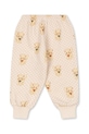 Konges Sløjd spodnie dresowe bawełniane dziecięce BELLI SWEAT PANTS OCS KS105195.9BYA beżowy AW25
