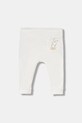 United Colors of Benetton spodnie dresowe niemowlęce z elastanem biały 3K1CAF02J.W.Seasonal