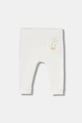 United Colors of Benetton spodnie dresowe niemowlęce z elastanem biały 3K1CAF02J.W.Seasonal