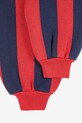 Bobo Choses pantaloni de bumbac pentru copii Striped 225BC010 rosu