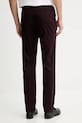 Oblečenie Nohavice Calvin Klein LV040EM633 burgundské