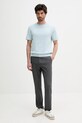 Calvin Klein spodnie LV04LB610G szary AW25