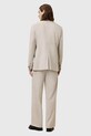 AllSaints spodnie z domieszką wełny GALLOW M022QC