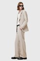 AllSaints spodnie z domieszką wełny GALLOW M022QC