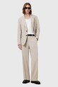 AllSaints spodnie z domieszką wełny GALLOW M022QC