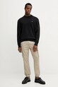 Calvin Klein Jeans spodnie LV04RC617G beżowy AW25