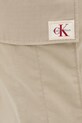 Calvin Klein Jeans spodnie beżowy LV04RC617G