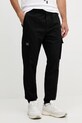 Брюки Calvin Klein Jeans с эластаном чёрный LV04RC617G