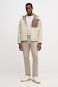 Calvin Klein Jeans pantaloni LV040EM628 beige AW25