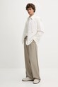 Filippa K spodnie z domieszką wełny 29803.FK beżowy AW25