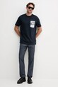BOSS Orange pantaloni 50542977 bleumarin AW25