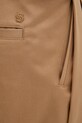 BOSS spodnie bawełniane C-Kai-DPL brązowy 50546924