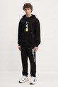 Karl Lagerfeld Jeans spodnie dresowe A1M10001 czarny AW25