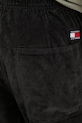 Вельветові штани Tommy Jeans чорний DM0DM21997