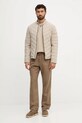 Guess pantaloni din in M5YB77.WHC00 maro AW25