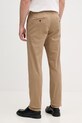 Odzież United Colors of Benetton spodnie chinos męskie bawełniane z elastanem 4TZYUF04P beżowy