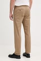 Odzież United Colors of Benetton spodnie chinos męskie bawełniane z elastanem 4TZYUF04P beżowy