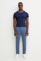 United Colors of Benetton pantaloni 4TZYUF04P albastru AW25