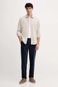 United Colors of Benetton spodnie bawełniane 4EA5UF05O niebieski AW25