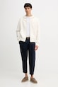 United Colors of Benetton spodnie bawełniane 4EA5UF05S niebieski AW25