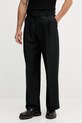 Versace Jeans Couture spodnie tkanina czarny 79GAA117.N0136