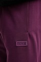 Хлопковые спортивные штаны Versace Jeans Couture фиолетовой 79GAAT07.CF01T