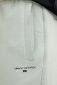Armani Exchange pantaloni tuta verde XM000978.AF10818