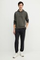Armani Exchange spodnie XM001209.AF16680 granatowy AW25
