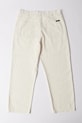 by Parra spodnie bawełniane Meandering 54247 beżowy AW25