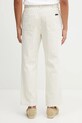 Odzież by Parra spodnie bawełniane Meandering 54247 beżowy