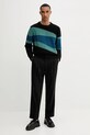 Μάλλινα παντελόνια BARENA VENEZIA Pantalone Nerio PAU5252.499 μαύρο AW25