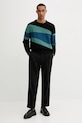 BARENA VENEZIA pantaloni de lână Pantalone Nerio PAU5252.499 negru AW25