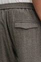 Вовняні штани BARENA VENEZIA Pantalone Tosador сірий PAU5259.501
