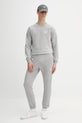 adidas Originals pantaloni de trening din bumbac Essentials JY6271 gri AW25