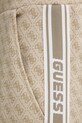 Guess spodnie dresowe PRIMO beżowy Z5BB19.K2042