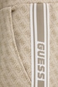 Guess spodnie dresowe PRIMO beżowy Z5BB19.K2042